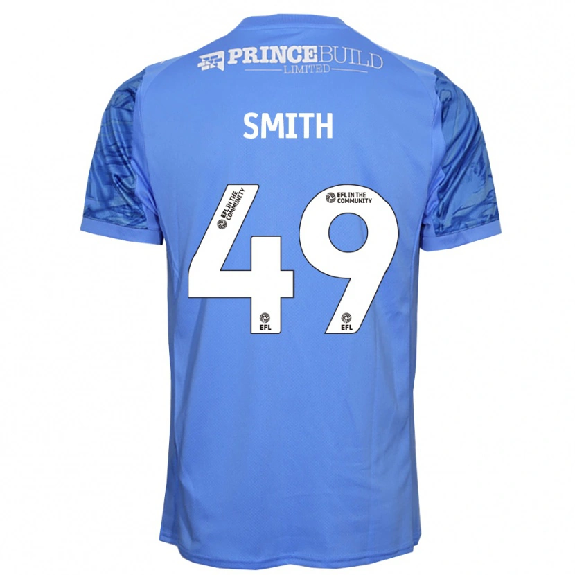Danxen Mujer Camiseta Bastian Smith #49 Azul Dodger Portero Equipación 2025/26 La Camisa