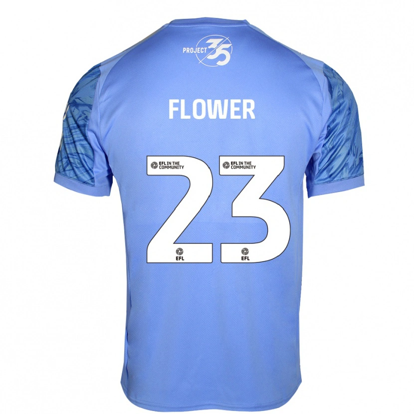 Danxen Mujer Camiseta Jack Flower #23 Azul Real Portero Equipación 2025/26 La Camisa