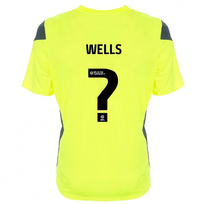 Danxen Mujer Camiseta Liv Wells #0 Negro Verde Fluorescente Portero Equipación 2025/26 La Camisa