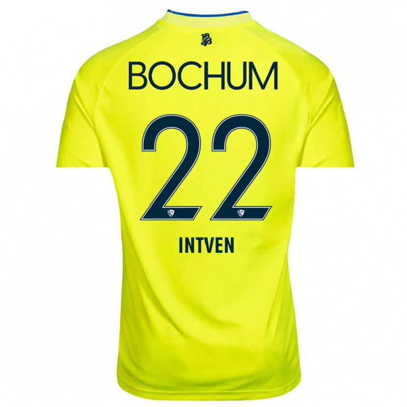 Danxen Mujer Camiseta Noel Intven #22 Verde Amarillo Portero Equipación 2025/26 La Camisa