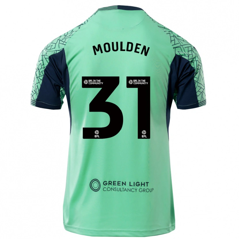 Danxen Mujer Camiseta Louie Moulden #31 Negro Acua Portero Equipación 2025/26 La Camisa