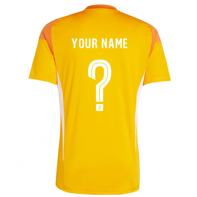 Danxen Mujer Camiseta Olympique Lyonnais Rojo Naranja Portero Equipación 2025/26 La Camisa