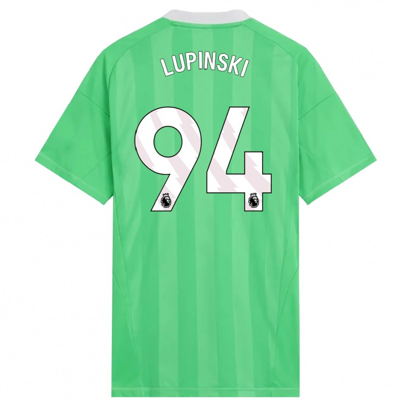 Danxen Mujer Camiseta Remi Lupinski #94 Verde Claro Blanco Portero Equipación 2025/26 La Camisa