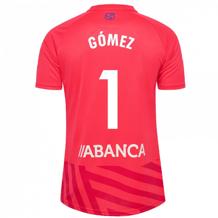Danxen Mujer Camiseta Nuria Gómez #1 Rojo Blanco Portero Equipación 2025/26 La Camisa