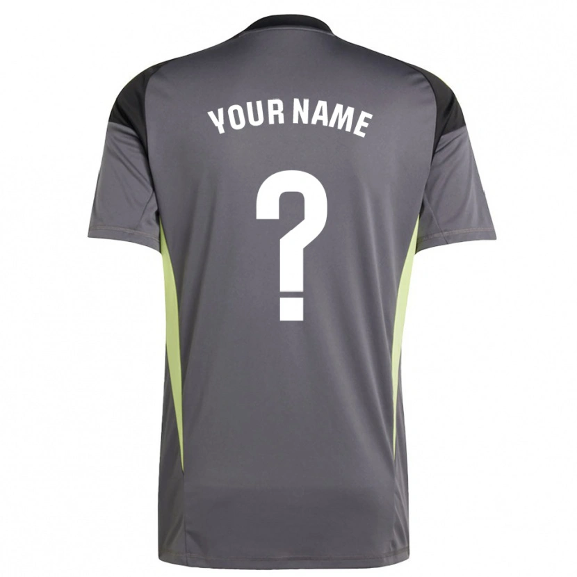 Danxen Mujer Camiseta Real Oviedo Gris Oscuro Negro Portero Equipación 2025/26 La Camisa