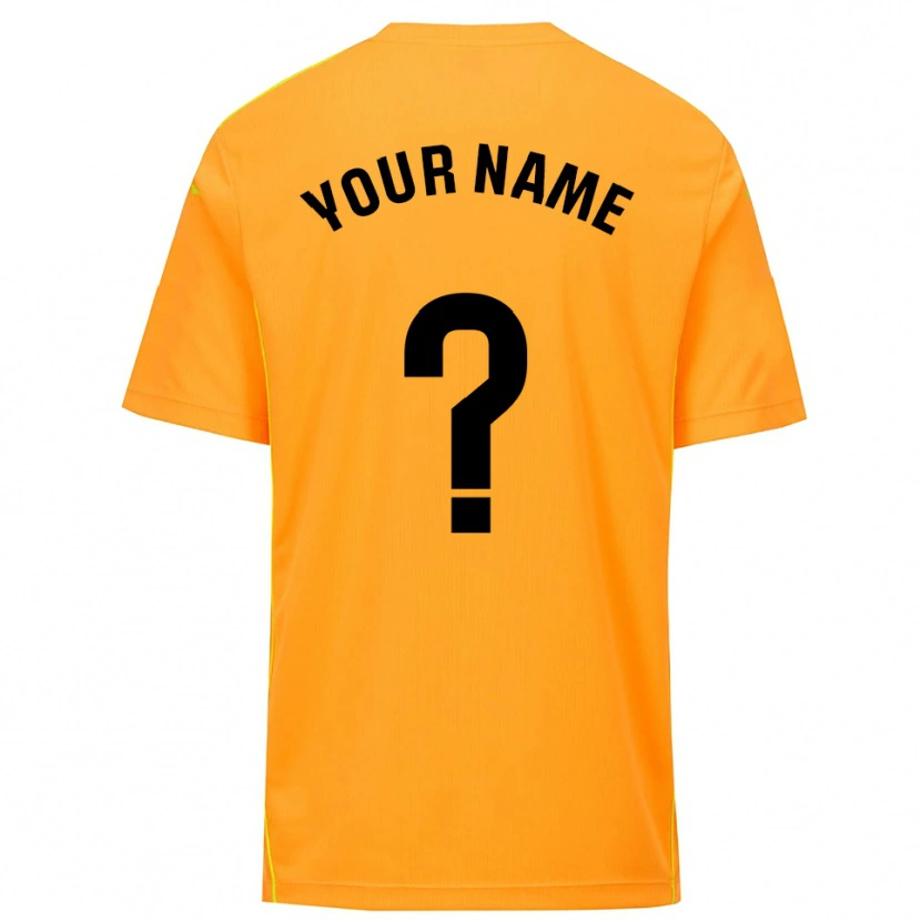 Danxen Mujer Camiseta Real Valladolid Naranja Negro Portero Equipación 2025/26 La Camisa