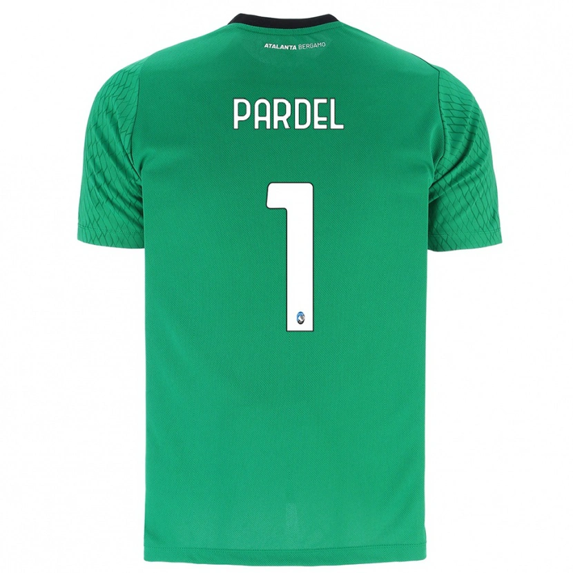 Danxen Mujer Camiseta Piotr Pardel #1 Verde Esmeralda Portero Equipación 2025/26 La Camisa