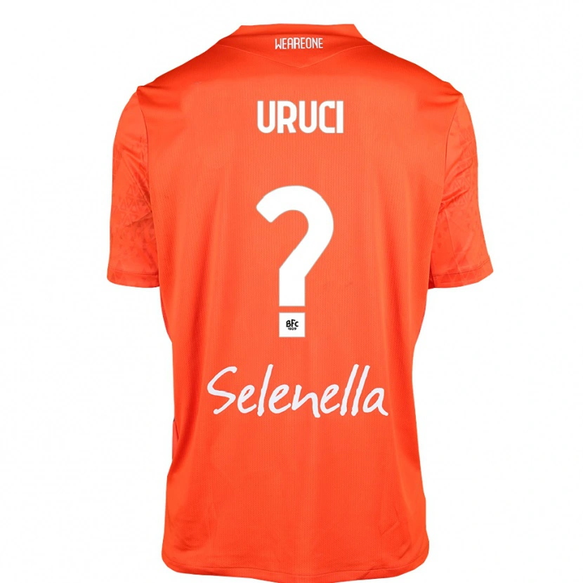 Danxen Mujer Camiseta Klejton Uruci #0 Naranja Negro Blanco Portero Equipación 2025/26 La Camisa