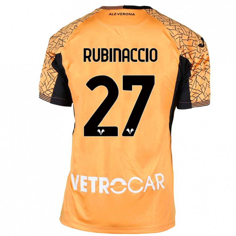 Danxen Mujer Camiseta Nikol Rubinaccio #27 Naranja Negro Blanco Portero Equipación 2025/26 La Camisa