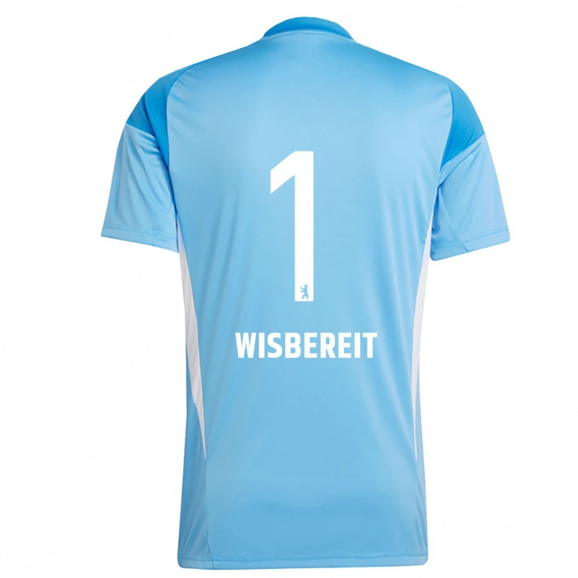 Danxen Mujer Camiseta Tom Wisbereit #1 Azul Negro Portero Equipación 2025/26 La Camisa