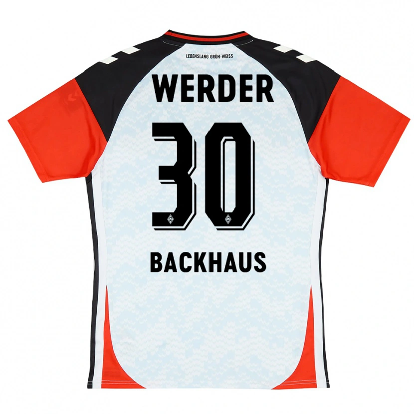 Danxen Mujer Camiseta Mio Backhaus #30 Amarillo Rojo Negro Portero Equipación 2025/26 La Camisa