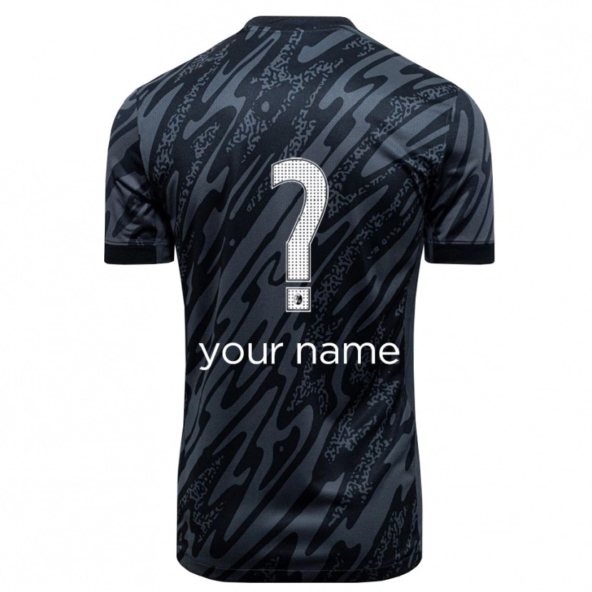 Danxen Mujer Camiseta SC Freiburg Negro Blanco Portero Equipación 2025/26 La Camisa