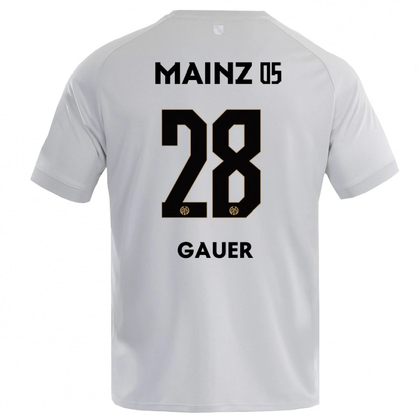 Danxen Mujer Camiseta Luke Gauer #28 Gris Azul Claro Portero Equipación 2025/26 La Camisa