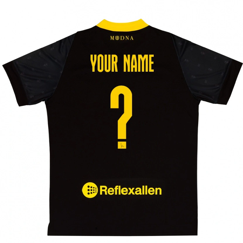 Danxen Mujer Camiseta Modena FC Amarillo Negro Portero Equipación 2025/26 La Camisa