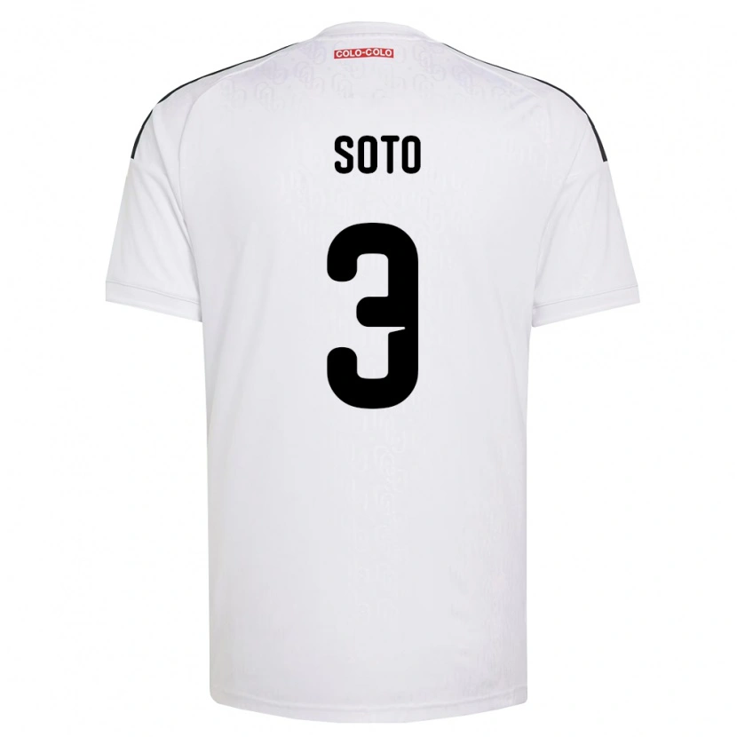 Danxen Niño Camiseta Rocío Soto #3 Blanco Negro 1ª Equipación 2026/27 La Camisa