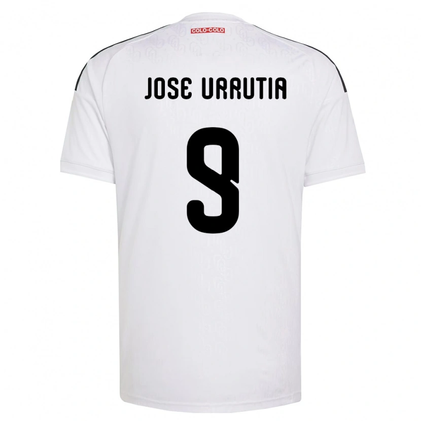 Danxen Niño Camiseta María José Urrutia #9 Blanco Negro 1ª Equipación 2026/27 La Camisa