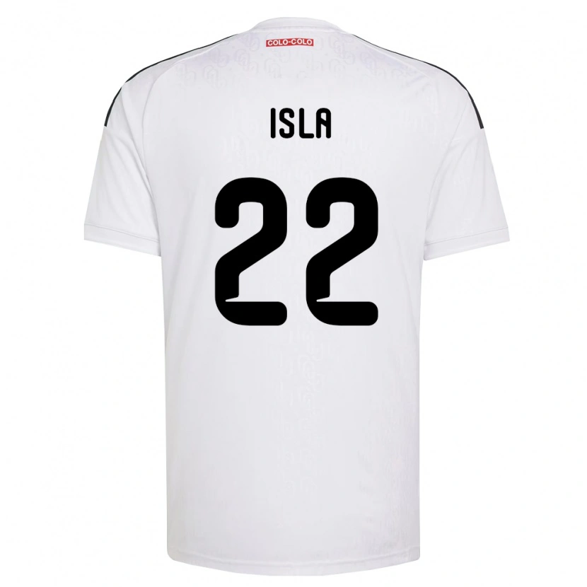 Danxen Niño Camiseta Mauricio Isla #22 Blanco Negro 1ª Equipación 2026/27 La Camisa