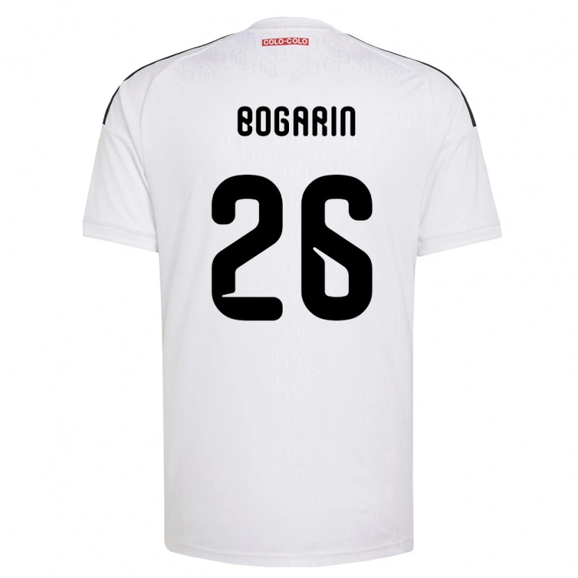 Danxen Niño Camiseta Dahiana Bogarín #26 Blanco Negro 1ª Equipación 2026/27 La Camisa