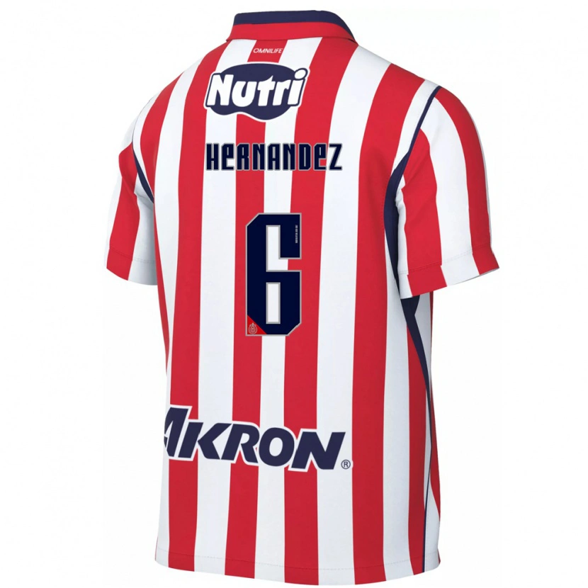 Danxen Niño Camiseta Ana Camila Hernández #6 Rojo Blanco 1ª Equipación 2026/27 La Camisa