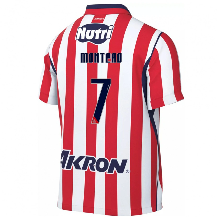 Danxen Niño Camiseta Casandra Montero #7 Rojo Blanco 1ª Equipación 2026/27 La Camisa