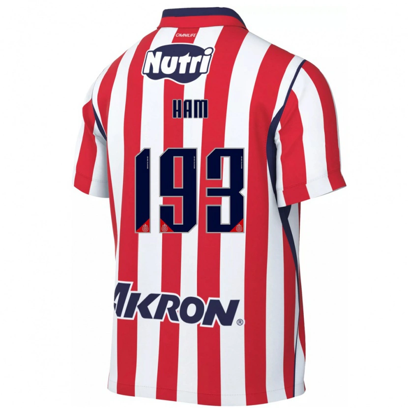 Danxen Niño Camiseta Marioni Ham #193 Rojo Blanco 1ª Equipación 2026/27 La Camisa