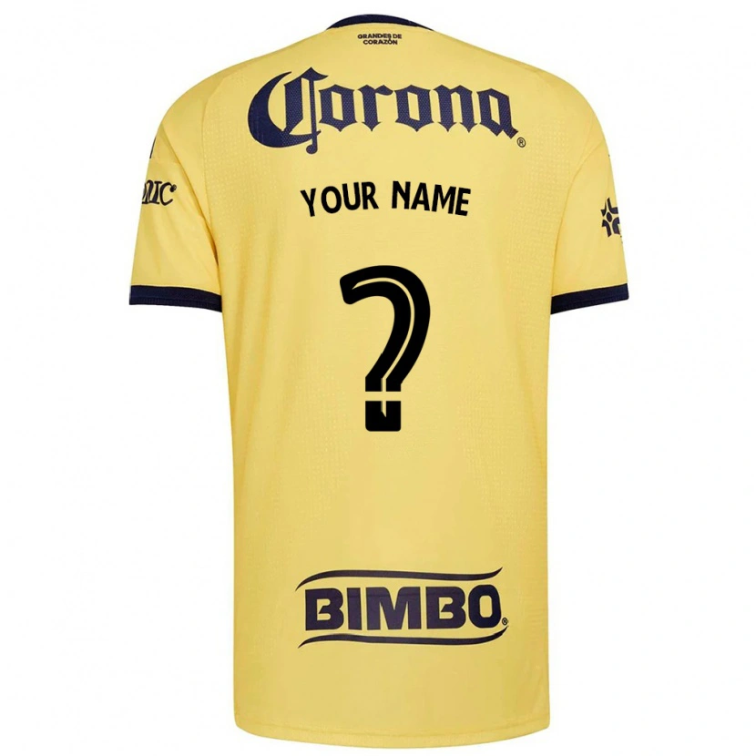 Danxen Niño Camiseta Su Nombre #0 Amarillo Rojo Negro 1ª Equipación 2026/27 La Camisa