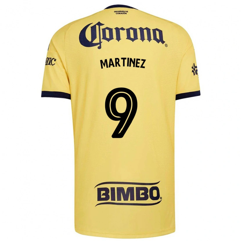 Danxen Niño Camiseta Katty Martinez #9 Amarillo Rojo Negro 1ª Equipación 2026/27 La Camisa