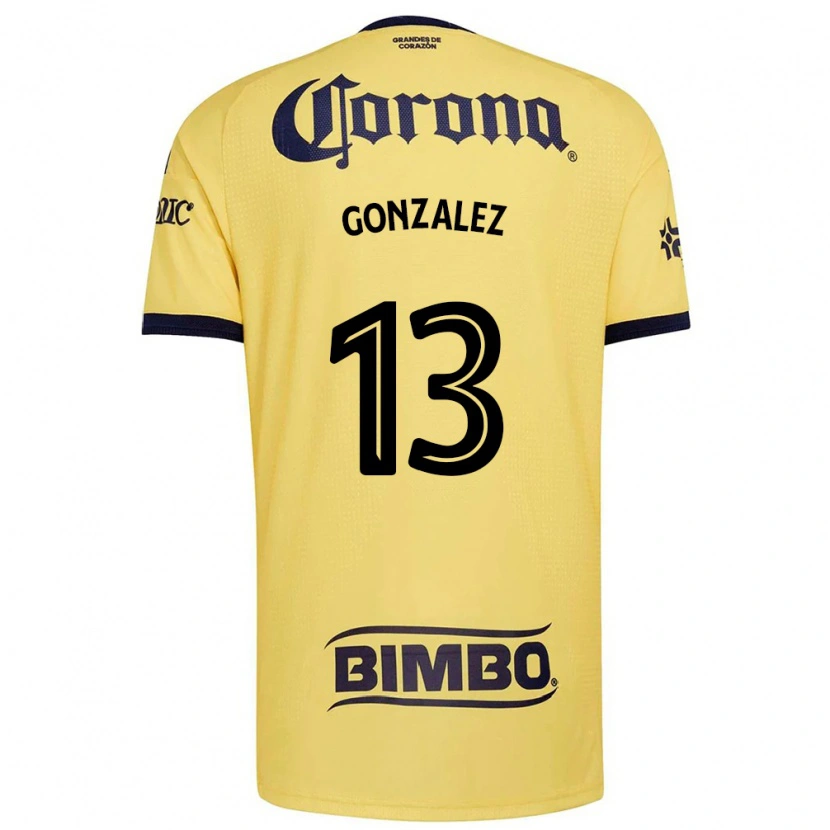Danxen Niño Camiseta Eva Gonzalez #13 Amarillo Rojo Negro 1ª Equipación 2026/27 La Camisa