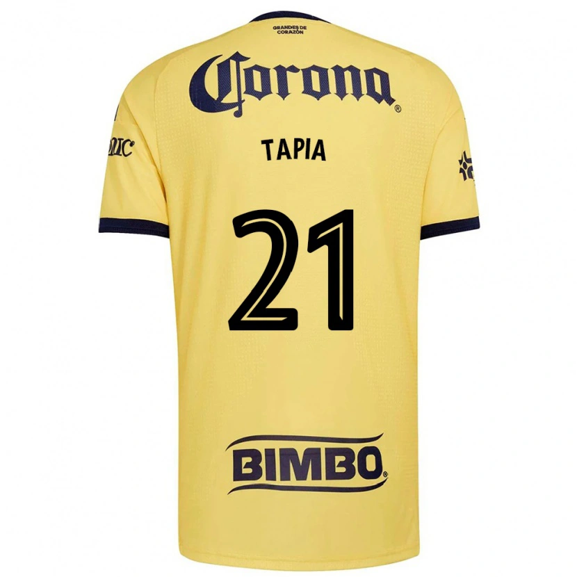 Danxen Niño Camiseta Fernando Tapia #21 Amarillo Rojo Negro 1ª Equipación 2026/27 La Camisa