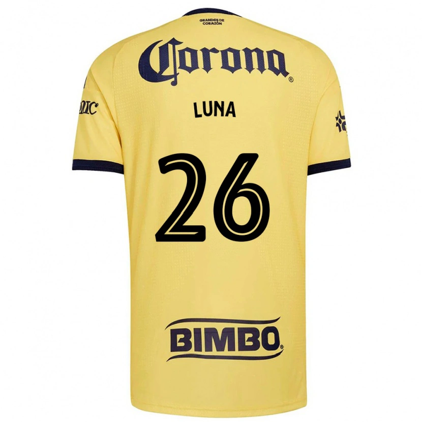 Danxen Niño Camiseta Karen Luna #26 Amarillo Rojo Negro 1ª Equipación 2026/27 La Camisa