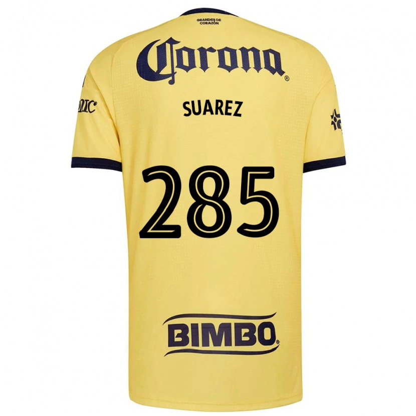 Danxen Niño Camiseta Irwin Suárez #285 Amarillo Rojo Negro 1ª Equipación 2026/27 La Camisa