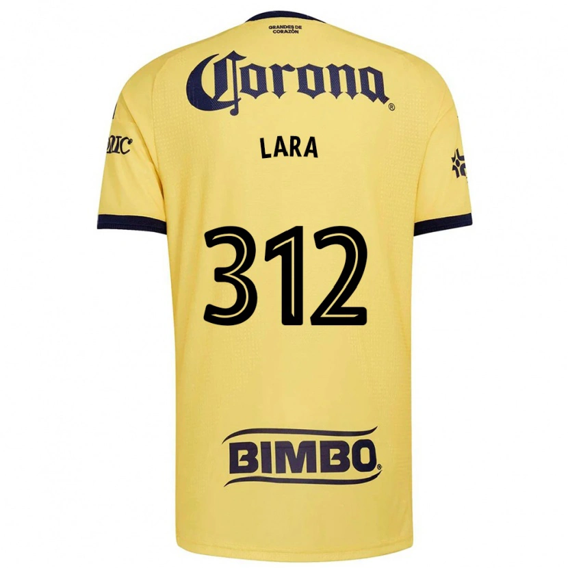 Danxen Niño Camiseta Diego Lara #312 Amarillo Rojo Negro 1ª Equipación 2026/27 La Camisa