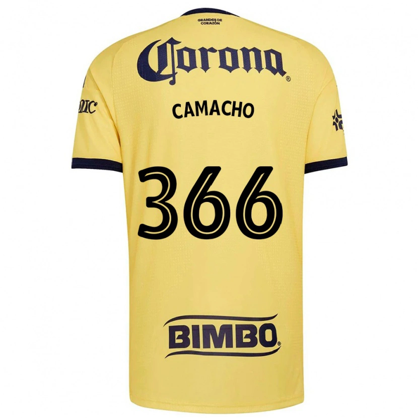 Danxen Niño Camiseta Jorge Camacho #366 Amarillo Rojo Negro 1ª Equipación 2026/27 La Camisa
