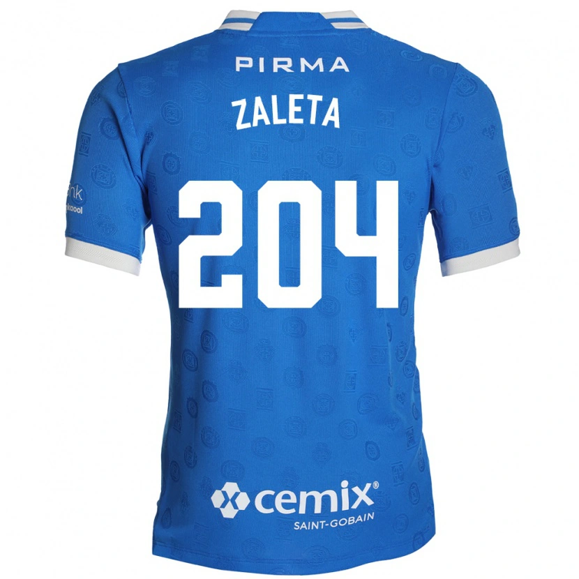 Danxen Niño Camiseta Mauro Zaleta #204 Azul Blanco Rojo 1ª Equipación 2026/27 La Camisa