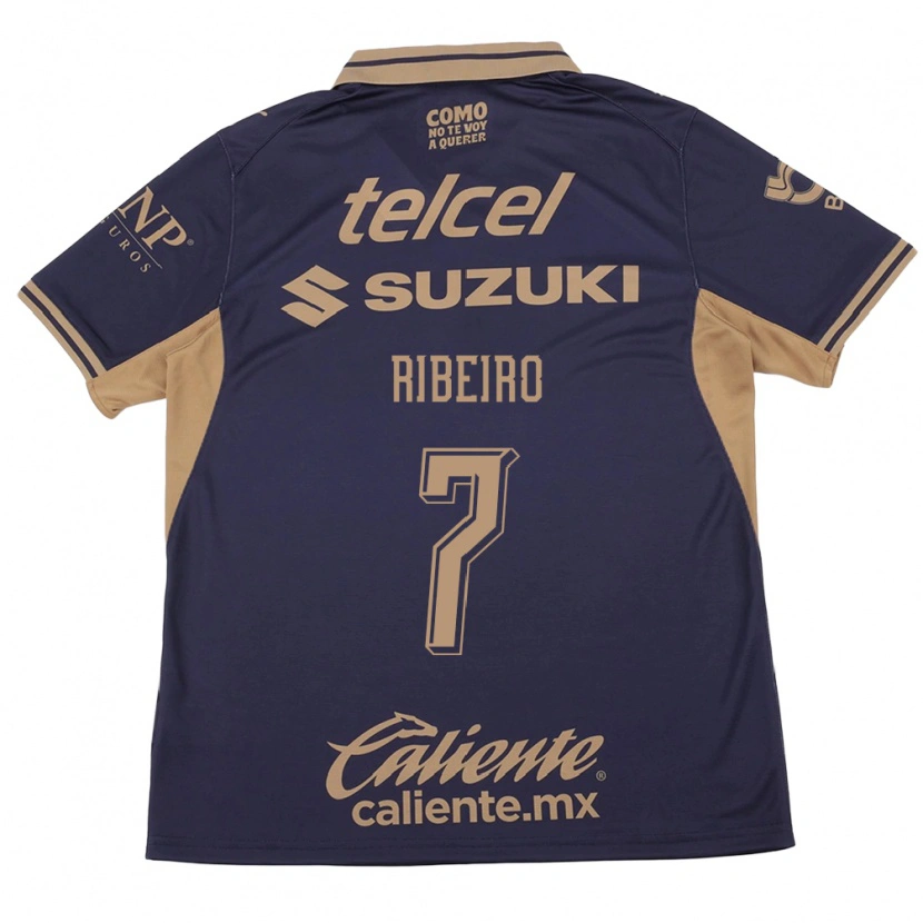 Danxen Niño Camiseta Stephanie Ribeiro #7 Morado Marrón 1ª Equipación 2026/27 La Camisa
