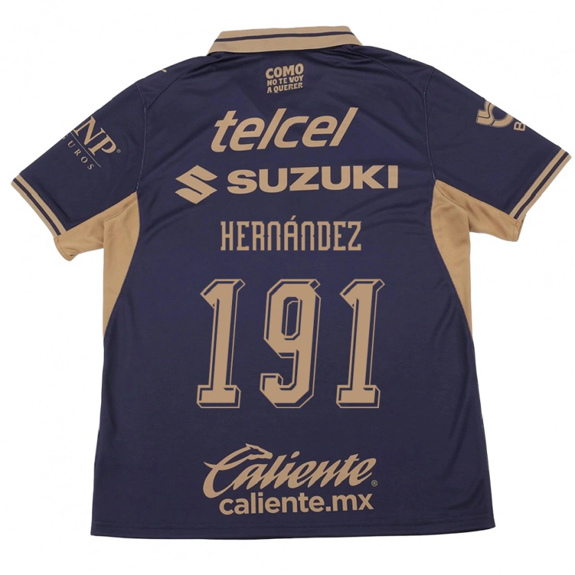 Danxen Niño Camiseta Marco Hernández #191 Morado Marrón 1ª Equipación 2026/27 La Camisa