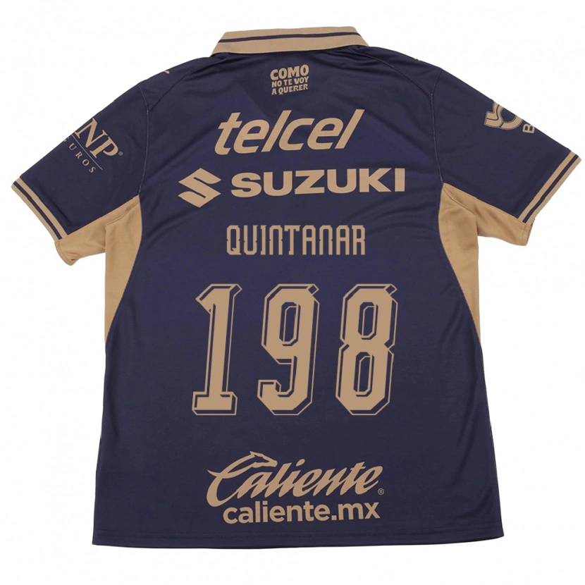 Danxen Niño Camiseta Edgar Quintanar #198 Morado Marrón 1ª Equipación 2026/27 La Camisa