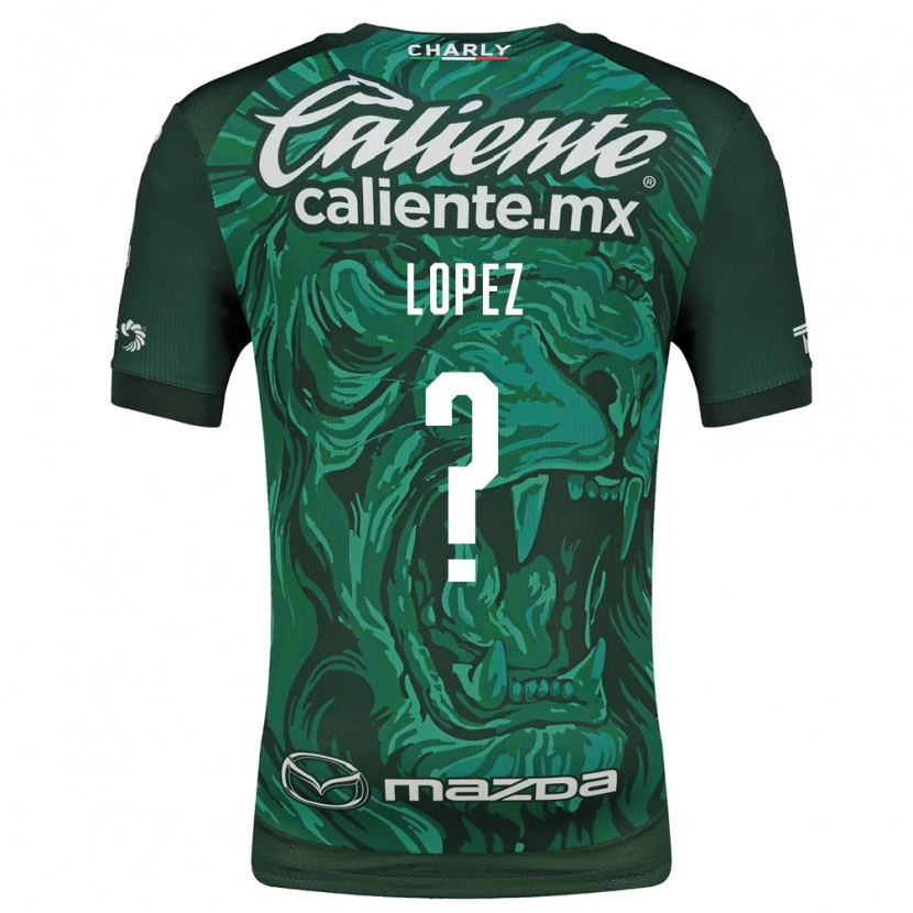 Danxen Niño Camiseta Nicolas Lopez #0 Verde Negro 1ª Equipación 2026/27 La Camisa