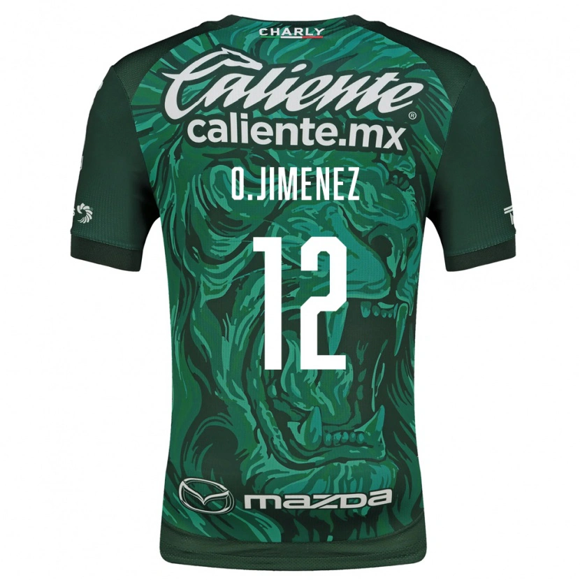 Danxen Niño Camiseta Oscar Jimenez #12 Verde Negro 1ª Equipación 2026/27 La Camisa