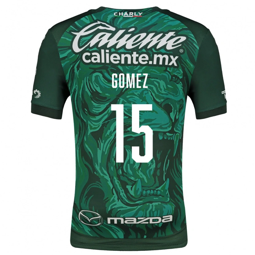 Danxen Niño Camiseta Paulina Gómez #15 Verde Negro 1ª Equipación 2026/27 La Camisa