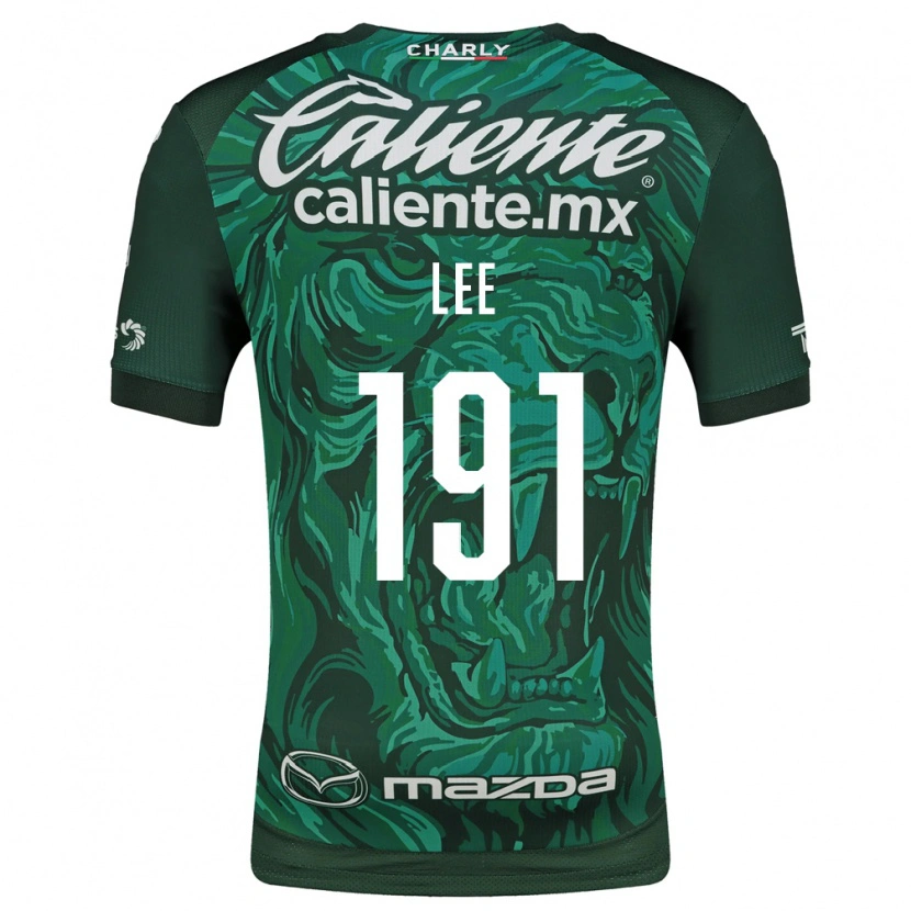 Danxen Niño Camiseta Luis Lee #191 Verde Negro 1ª Equipación 2026/27 La Camisa