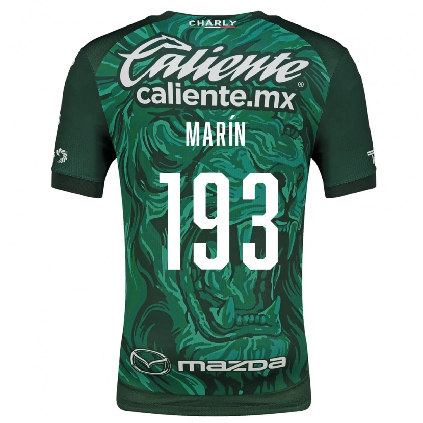 Danxen Niño Camiseta Duilio Marín #193 Verde Negro 1ª Equipación 2026/27 La Camisa