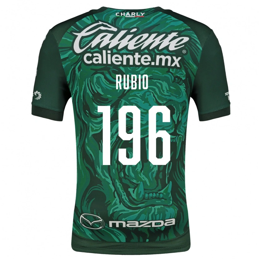 Danxen Niño Camiseta Jorge Rubio #196 Verde Negro 1ª Equipación 2026/27 La Camisa