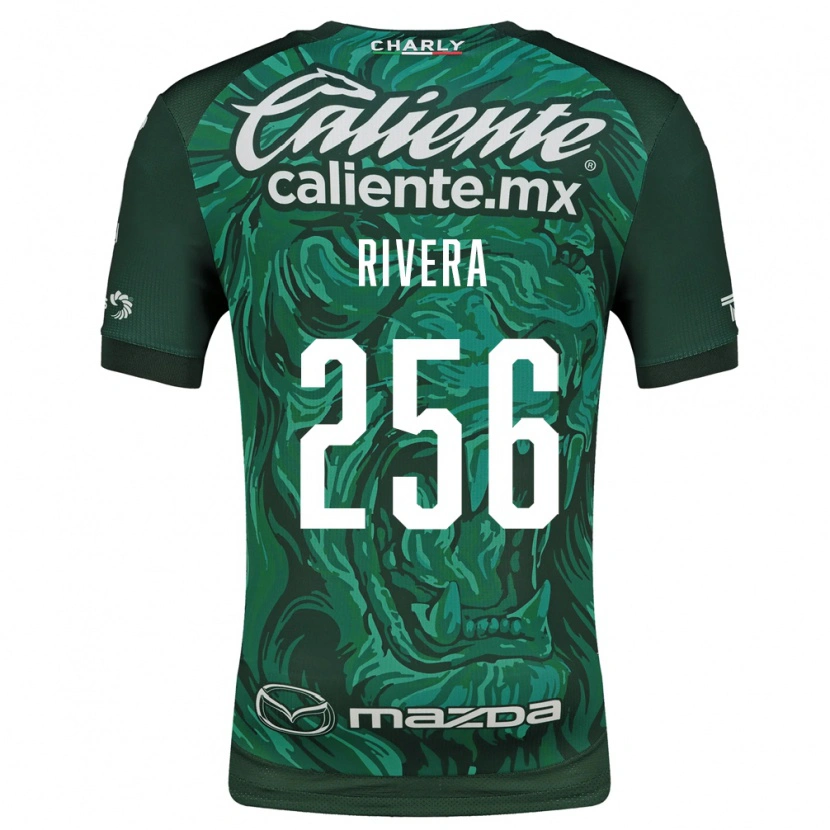 Danxen Niño Camiseta Fernando Rivera #256 Verde Negro 1ª Equipación 2026/27 La Camisa