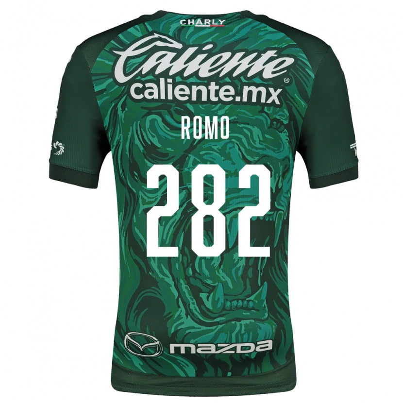 Danxen Niño Camiseta Mateo Romo #282 Verde Negro 1ª Equipación 2026/27 La Camisa