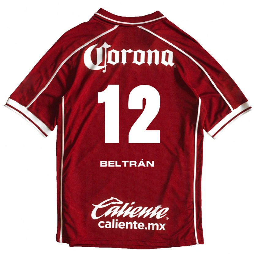 Danxen Niño Camiseta Ronaldo Beltrán #12 Blanco Rojo 1ª Equipación 2026/27 La Camisa