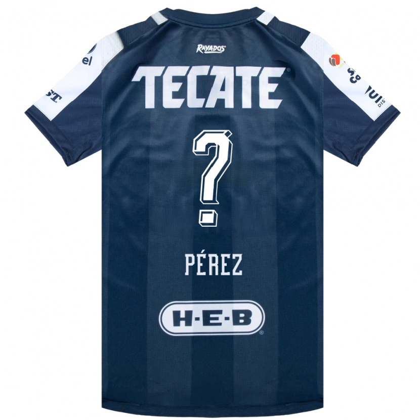 Danxen Niño Camiseta Axel Pérez #0 Azul Tinta Blanco Rojo 1ª Equipación 2026/27 La Camisa