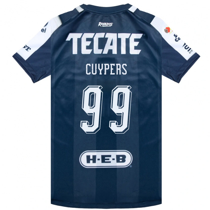 Danxen Niño Camiseta Hugo Cuypers #99 Azul Tinta Blanco Rojo 1ª Equipación 2026/27 La Camisa
