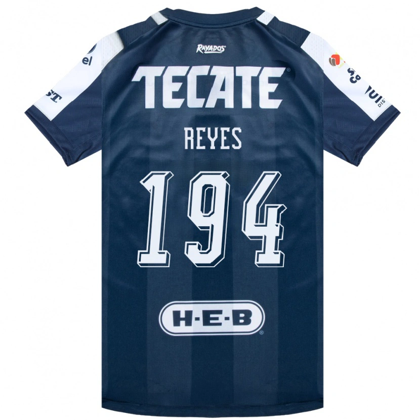 Danxen Niño Camiseta Cristian Reyes #194 Azul Tinta Blanco Rojo 1ª Equipación 2026/27 La Camisa