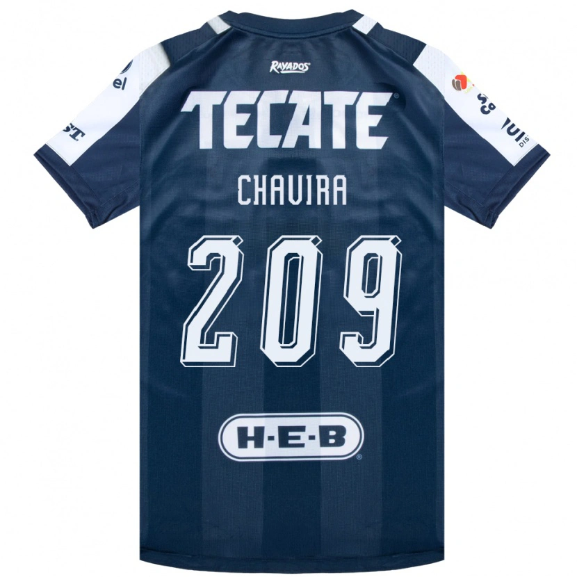 Danxen Niño Camiseta Diego Chavira #209 Azul Tinta Blanco Rojo 1ª Equipación 2026/27 La Camisa